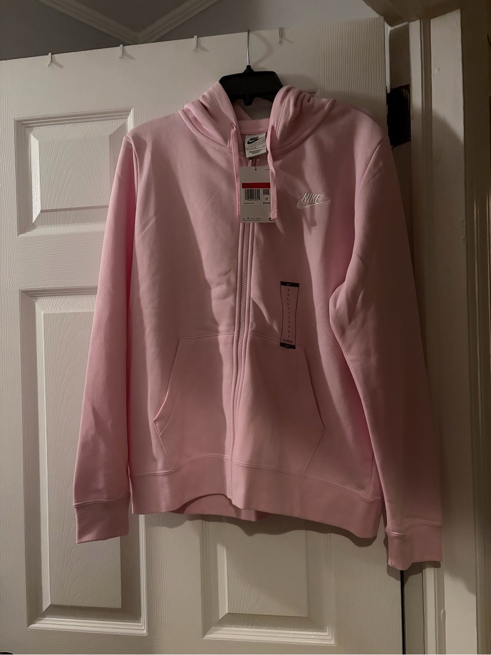 Nike Women’s Pink Full-Zip Hoodie Jacket